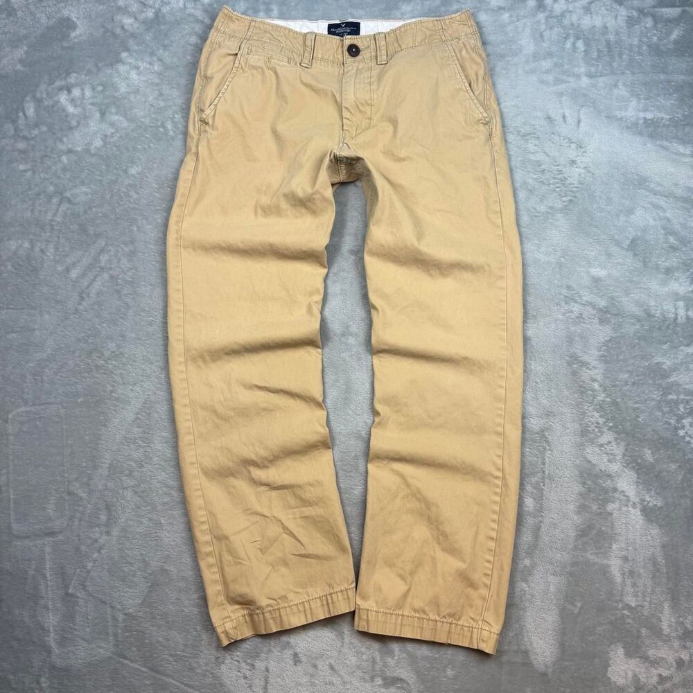 American-eagle Women's Tan and Cream Trousers